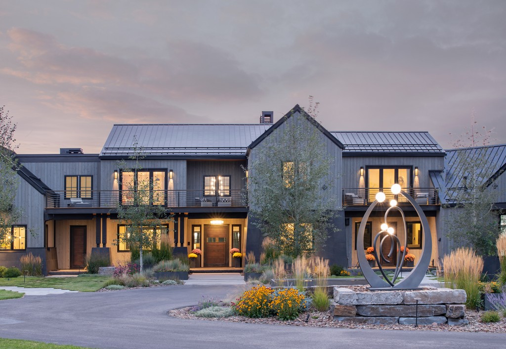 Aquarius, a 23-acre luxury estate in Bozeman, Montana, listed at US