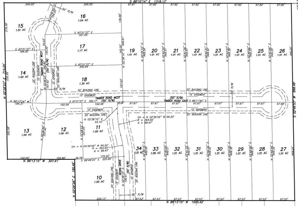 1. Lot 23  E Timber  Rd