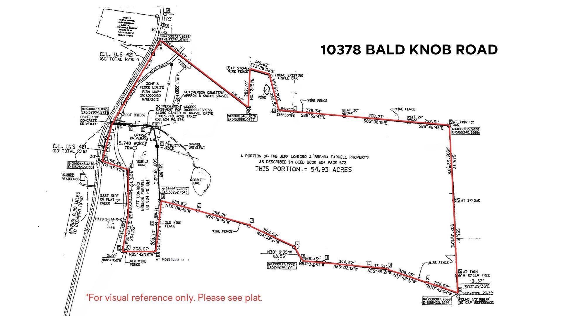 1. 10378 Bald Knob Road