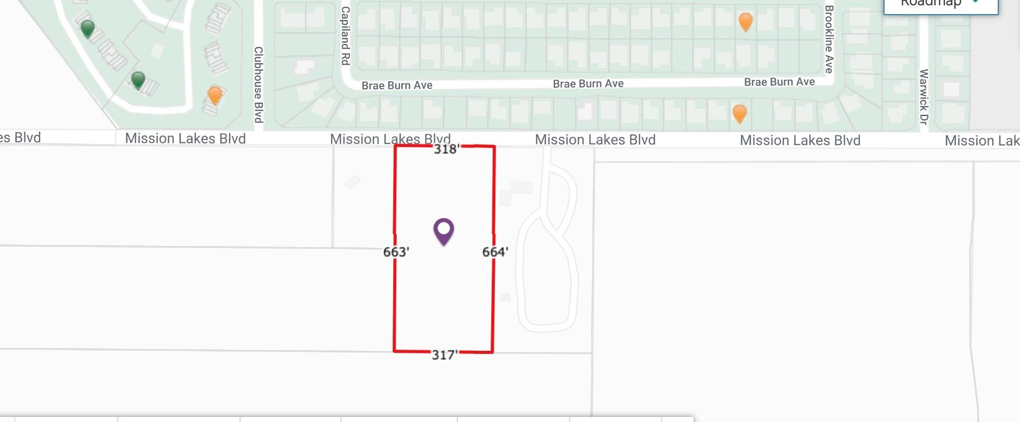 4. 5 Acres Mission Lakes Blvd