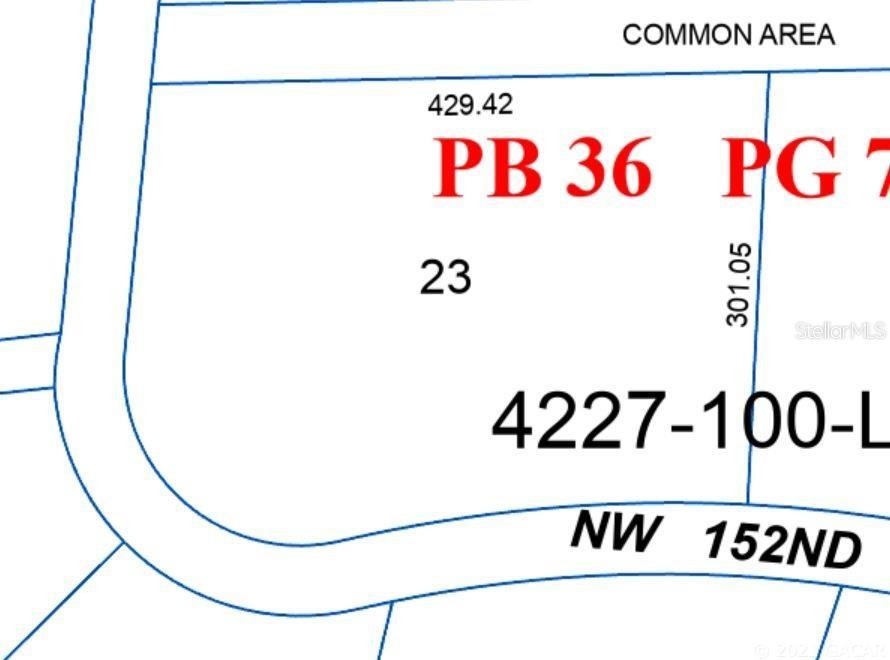 2. Lot 23 NW 152nd Court