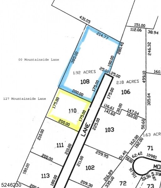 3. Mountainside Ln