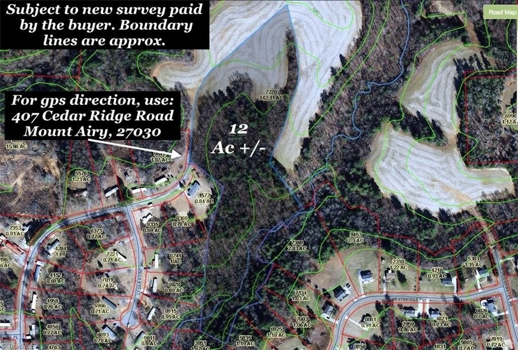 1. 12 Ac Cedar Ridge Road