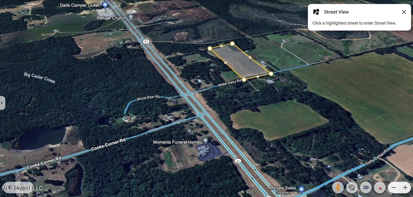 2. 5.93 Acres Webb Dairy Rd Road