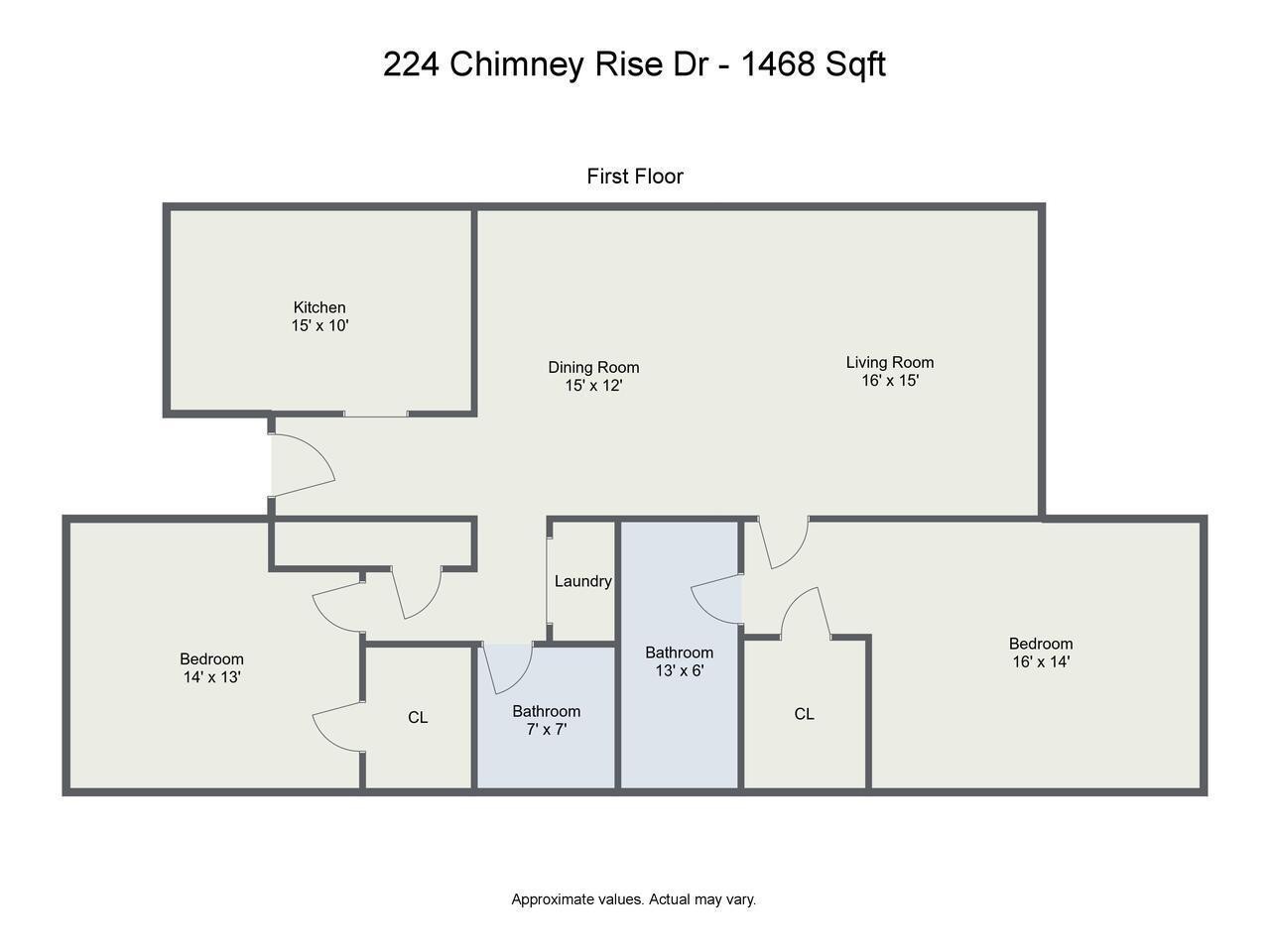 2. 224 Chimney Rise Drive