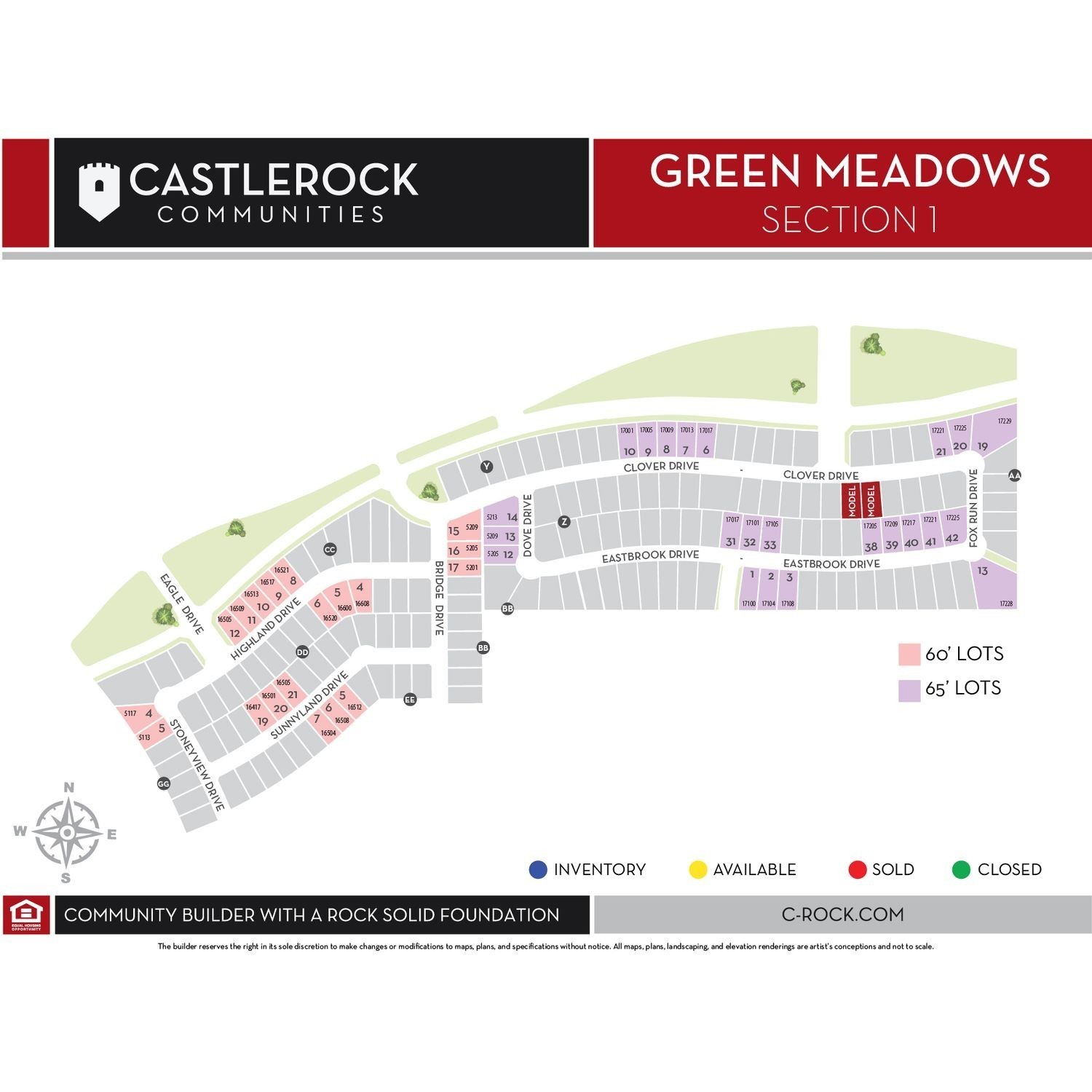 30. Green Meadows By Castlerock Communities 17204 Clover Drive