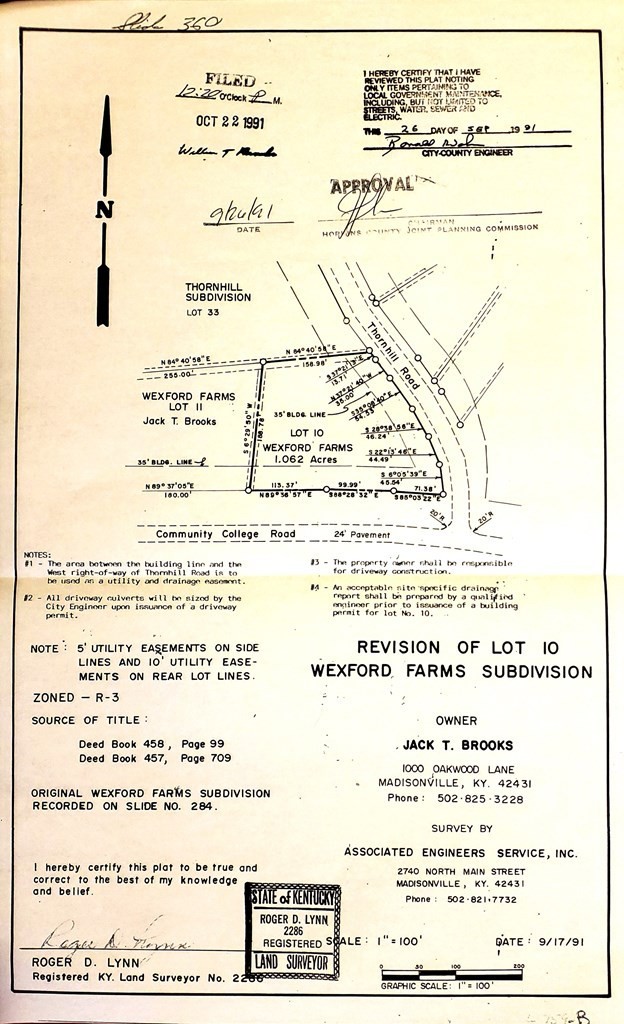 2. Lot 10  College Dr