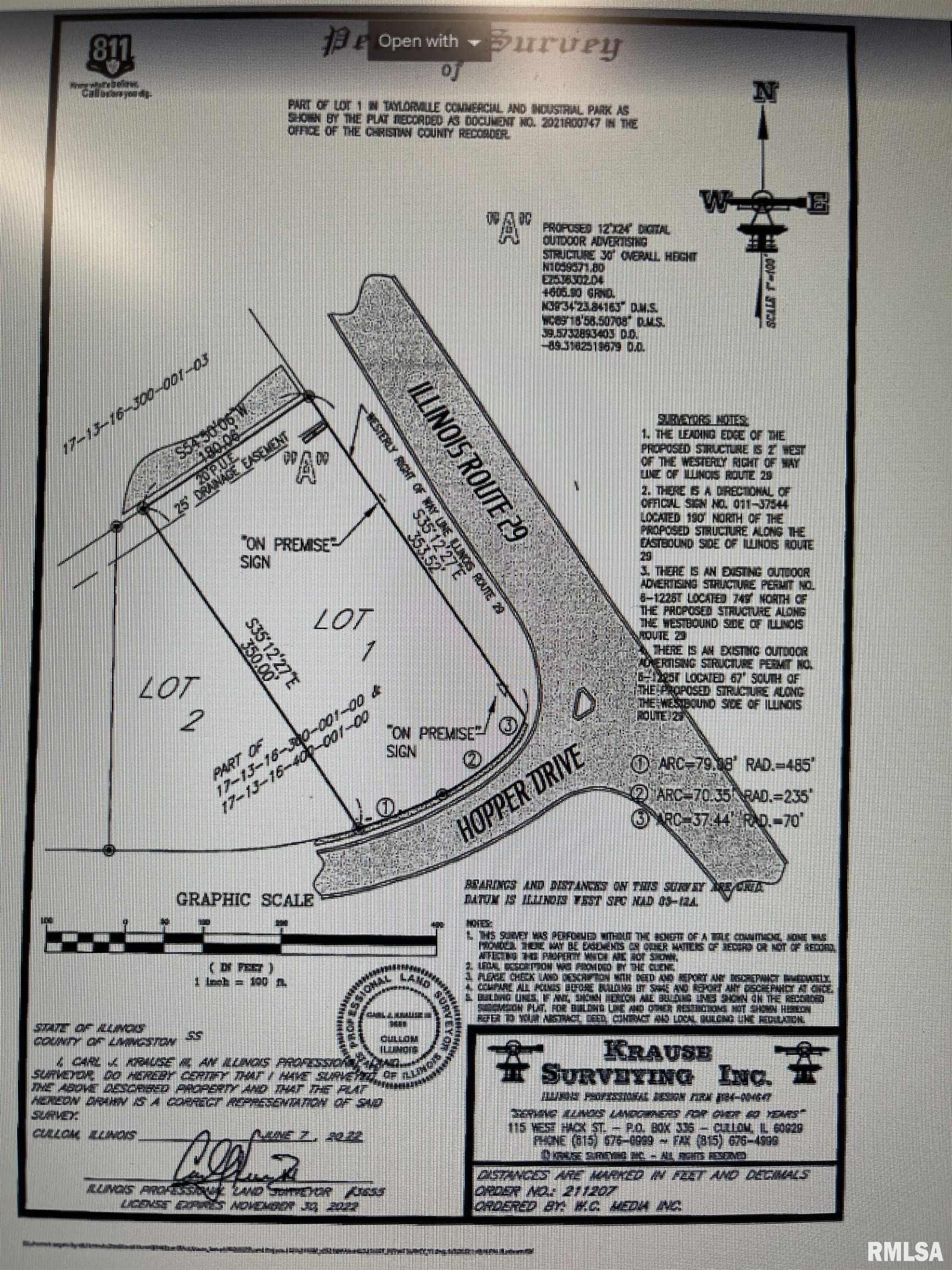 7. Lot 1 Route 29