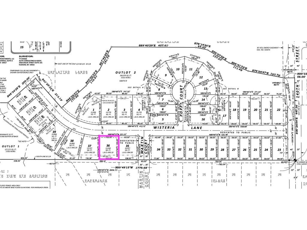 1. Xxx (Lot 36) Wisteria Lane