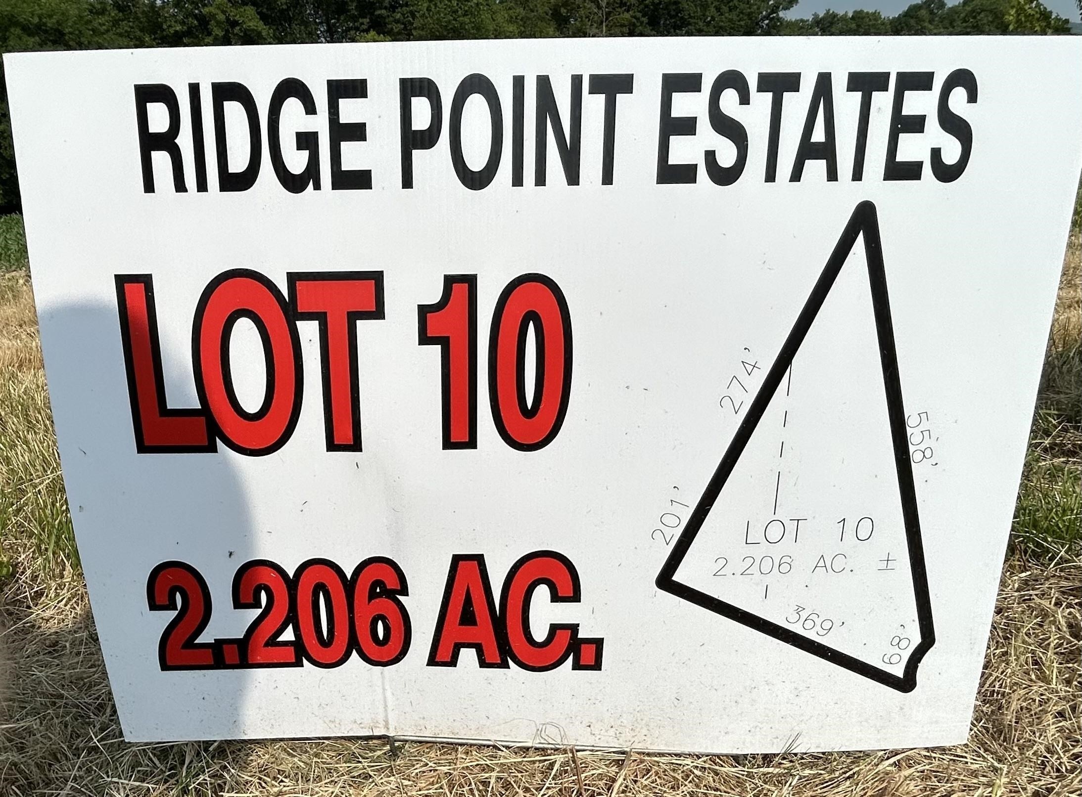 2. Lot 10 Ridge Point