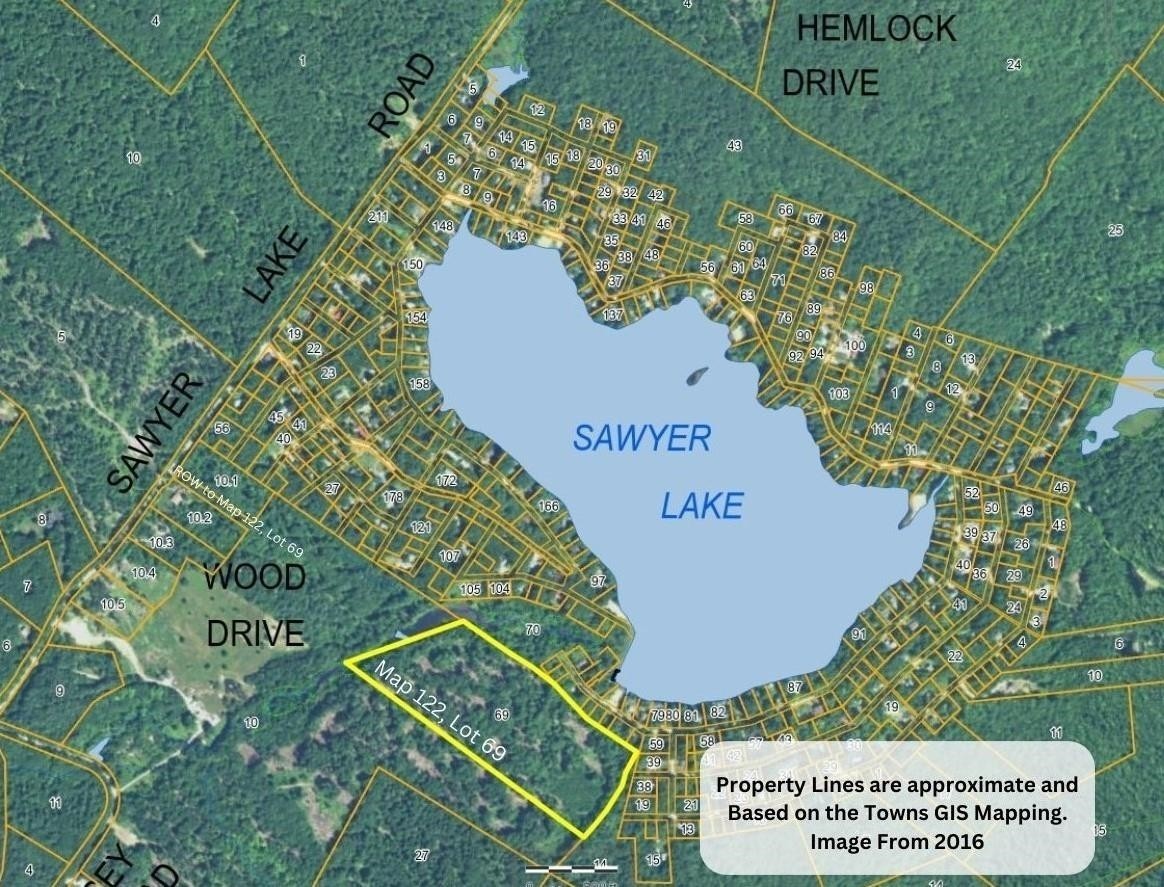 2. Map 122 Lot 69 Off Sawyer Lake Road