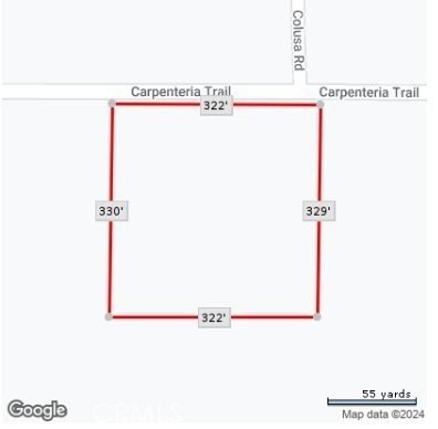 1. 0 Carpenteria Trail