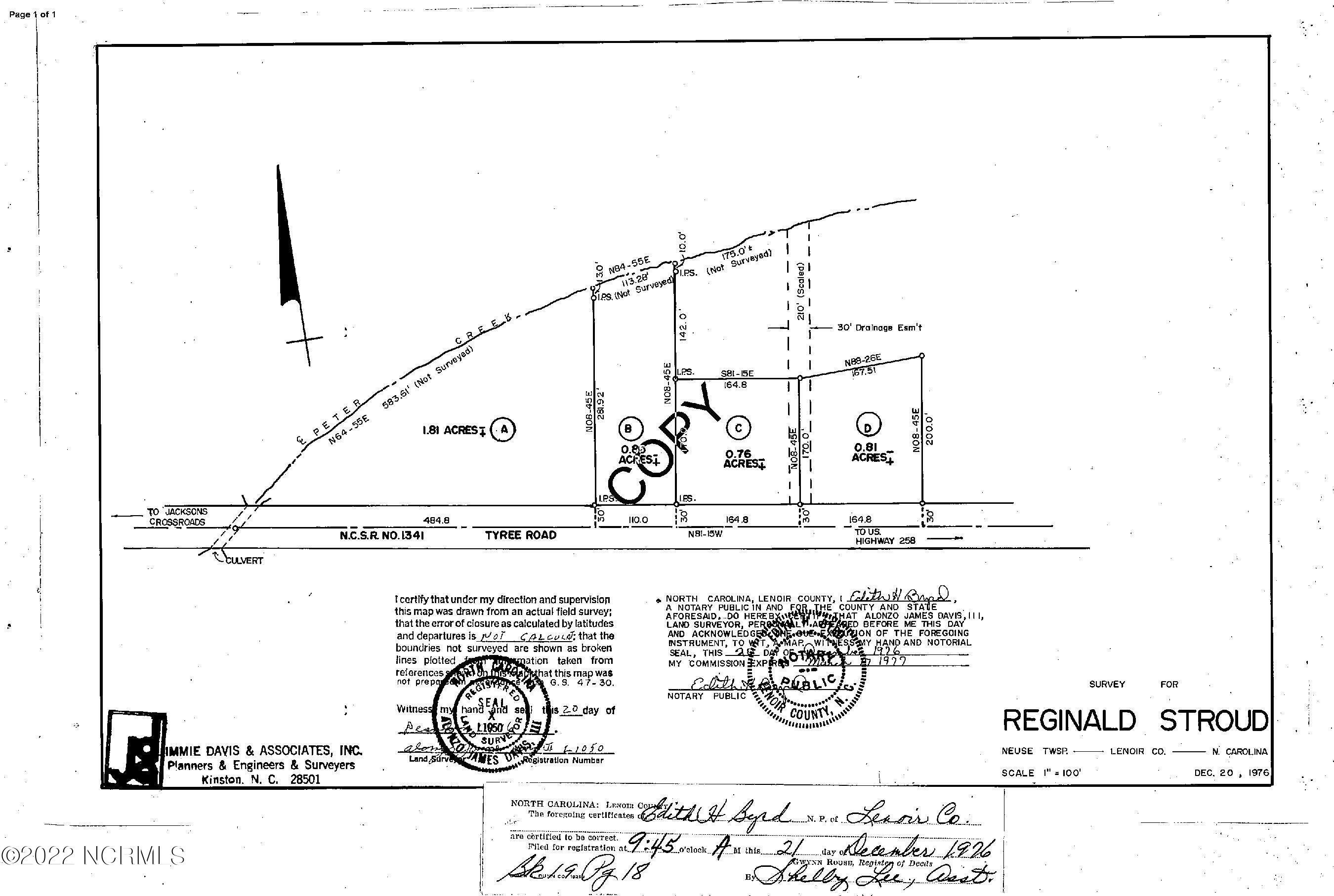 3. Lot B Tyree Road