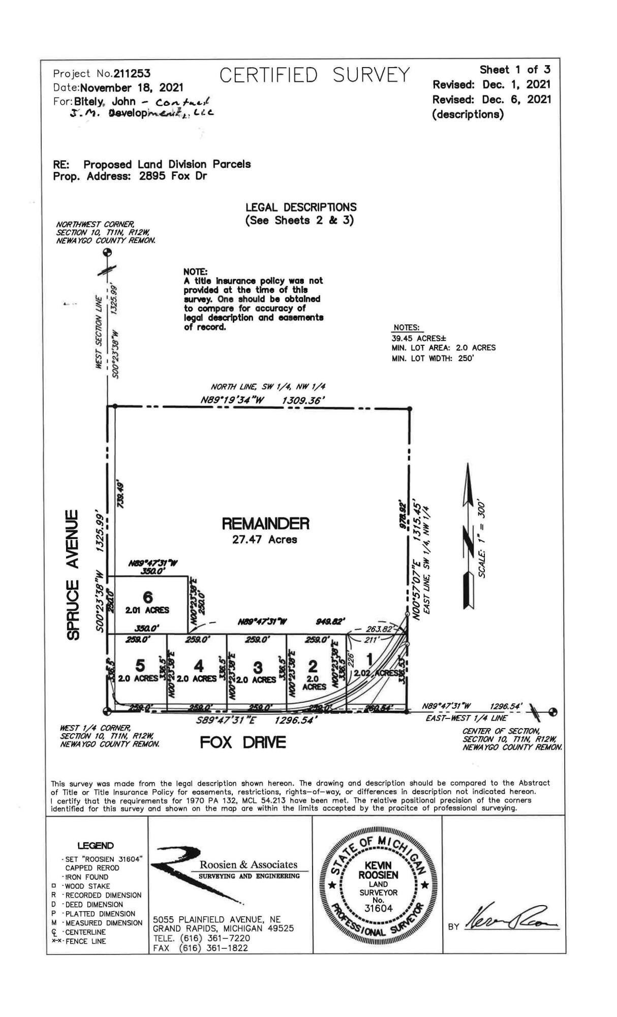 2. Lot 4 Fox Drive