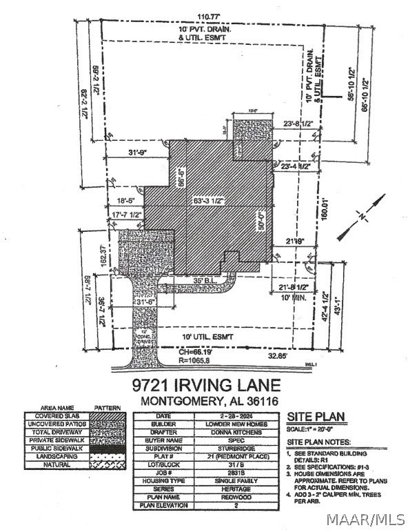 2. 9721 Irving Lane