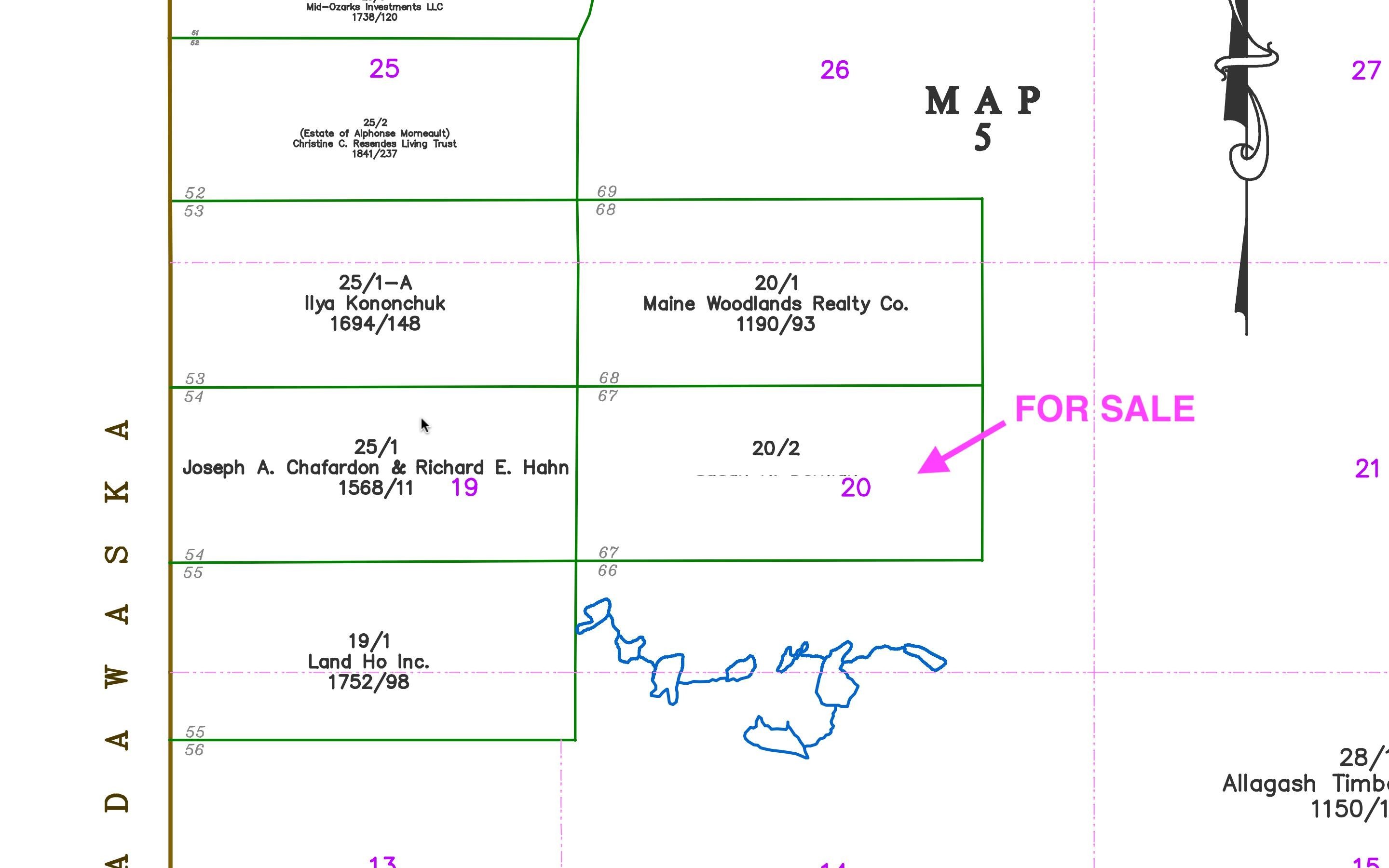 1. Map20lot2 Terres Des Soeurs Road