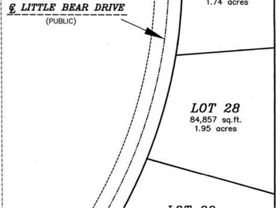 1. Lot 28 Little Bear Drive