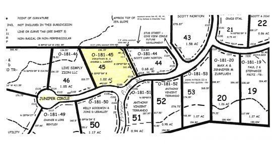 22. Lot 45 Juniper Cir/Pinyon Pine Dr