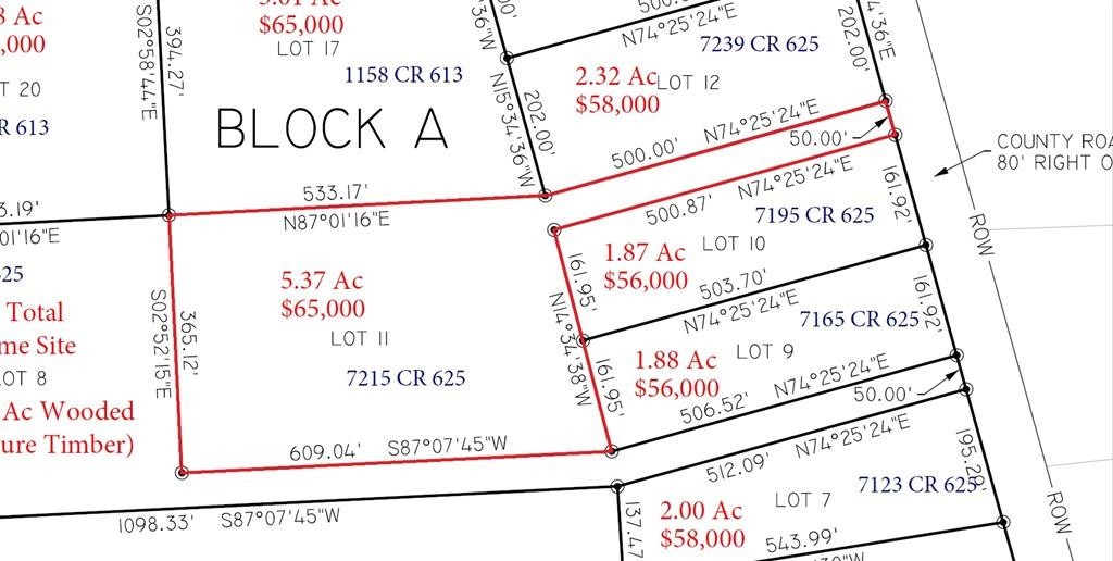 1. Lot 11 County Road 625