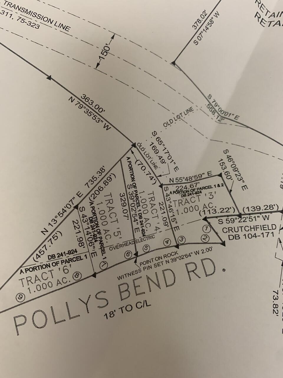 2. 0 Pollys Bend Road