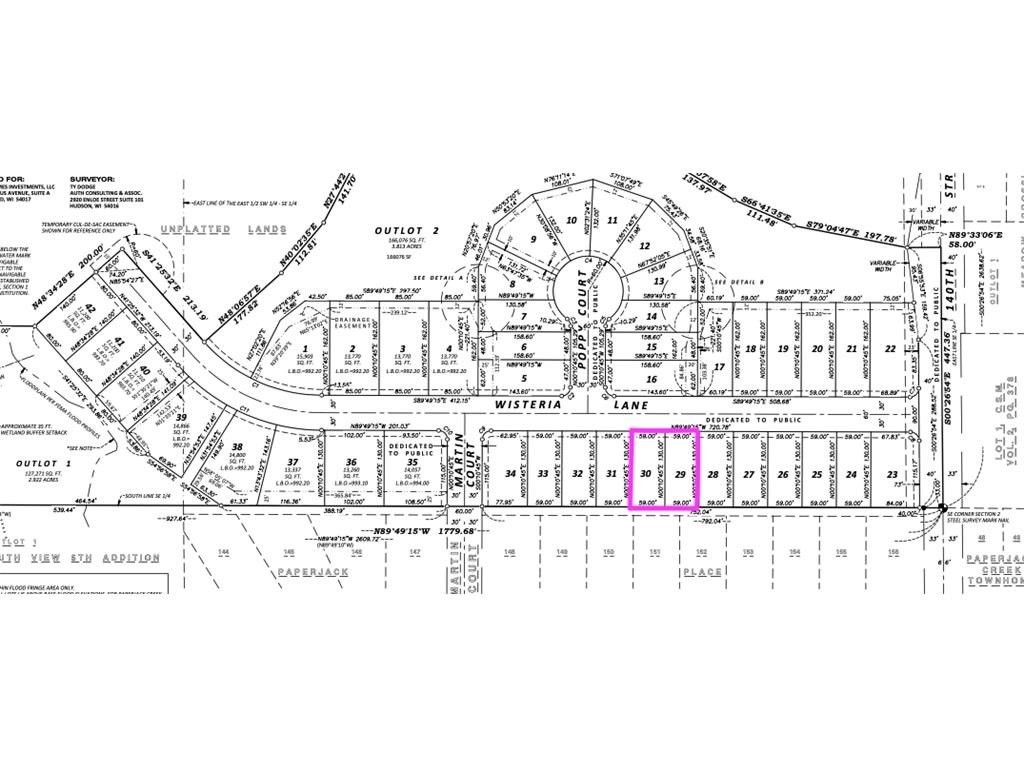 1. 1220 &amp; 1208 (Lot 29 &amp; 30) Wisteria Lane