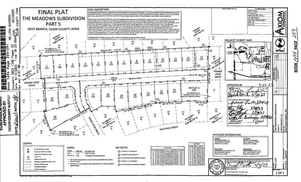 1. Lot 13 The Meadows Subdivision Part 5