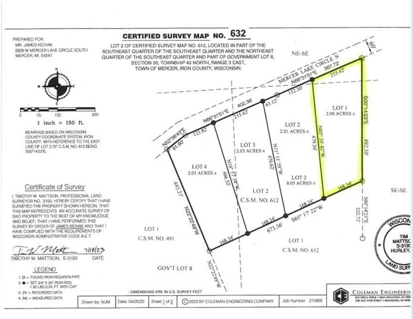 7. Lot 2 Mercer Lake Cr N