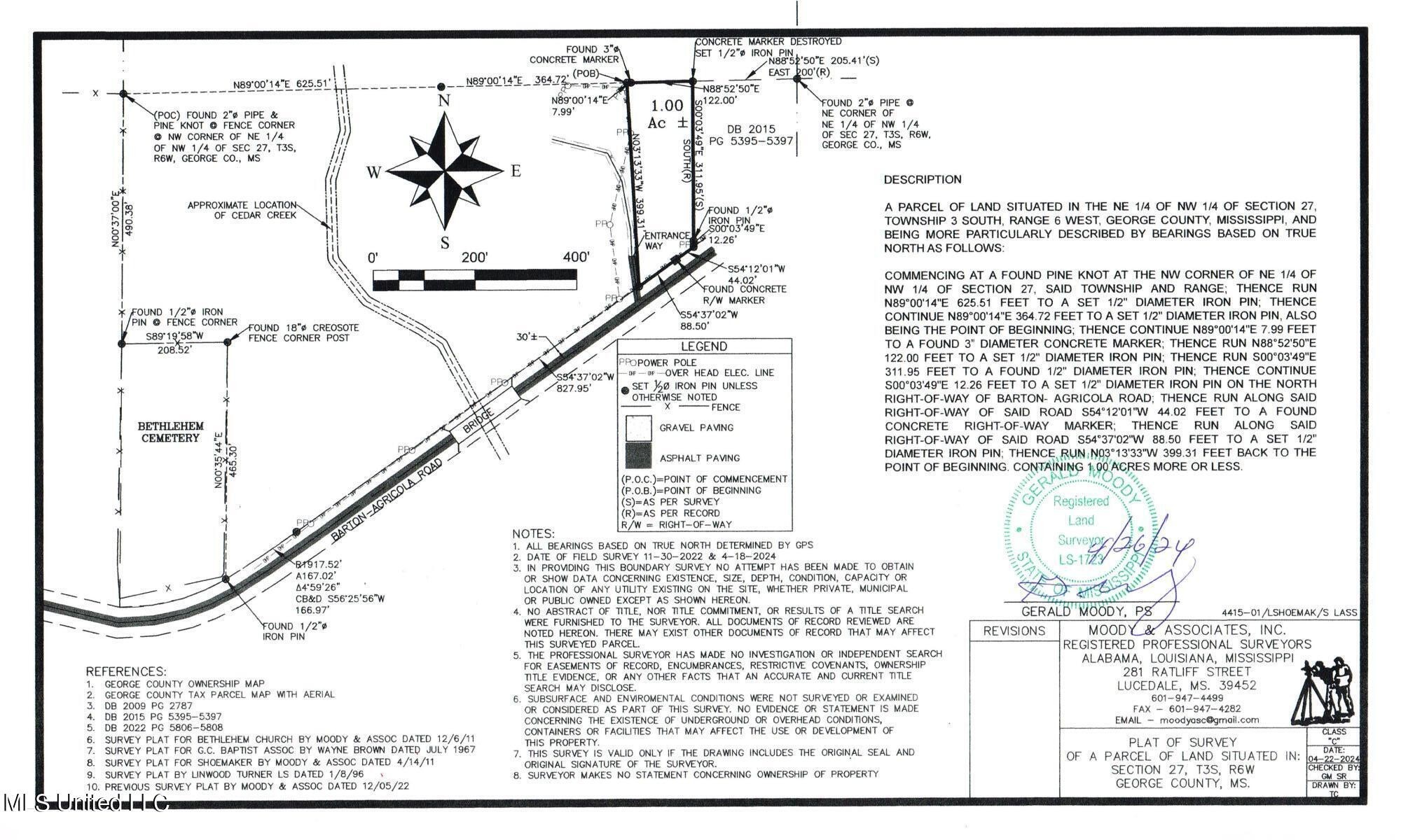 4. 1ac Barton Agricola Rd