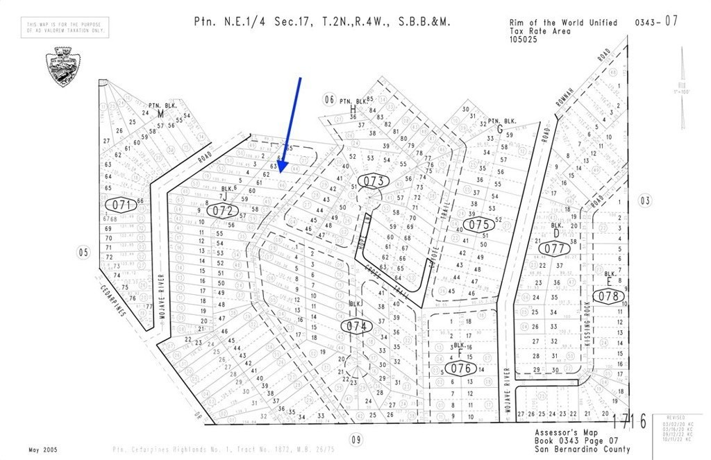 1. 61 Lots 61 &amp; 62 Near Mojave River Road