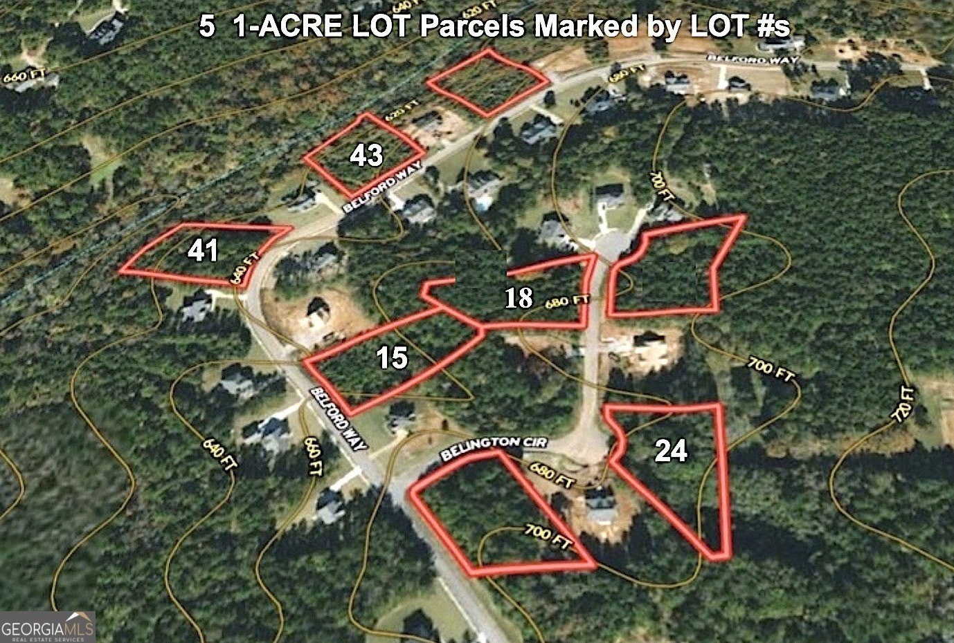 1. 5 1 Acre Lots Belford Estates