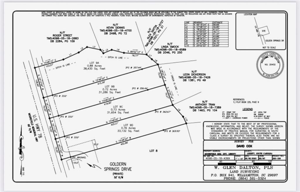 6. 00 Golden Springs Lot 9a Drive