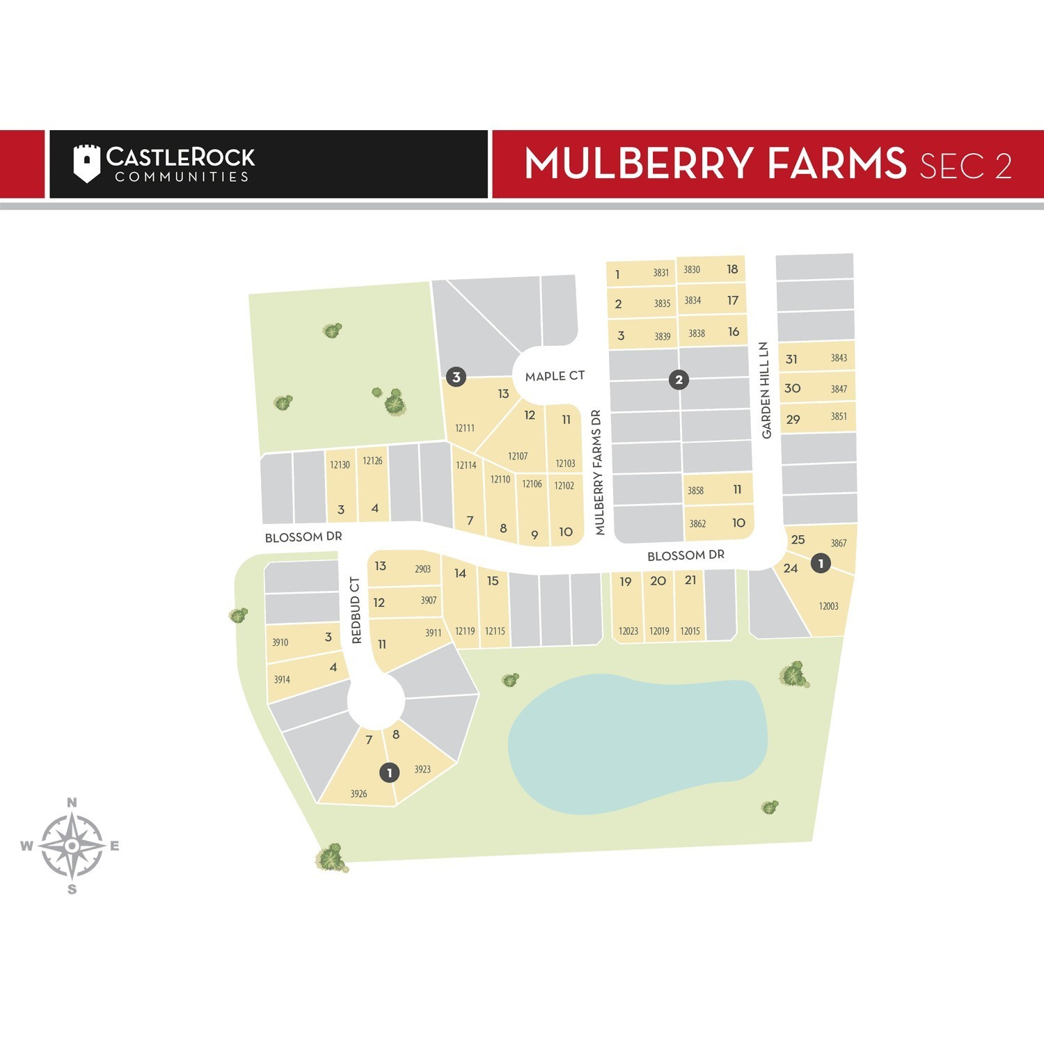 25. Mulberry Farms By Castlerock Communities 12055 Crooked Creek Ln.