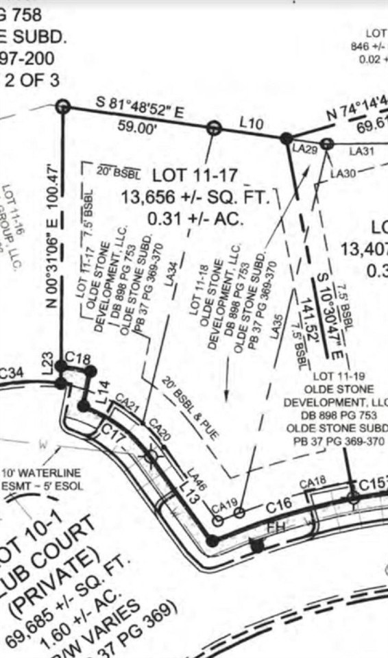 2. Lot 11-17 Olde Stone