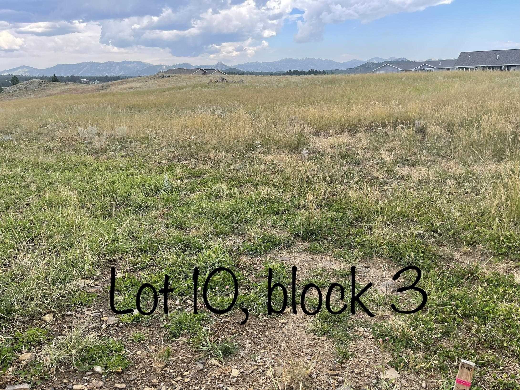 1. Lot 10, Block 3 Stone Hill