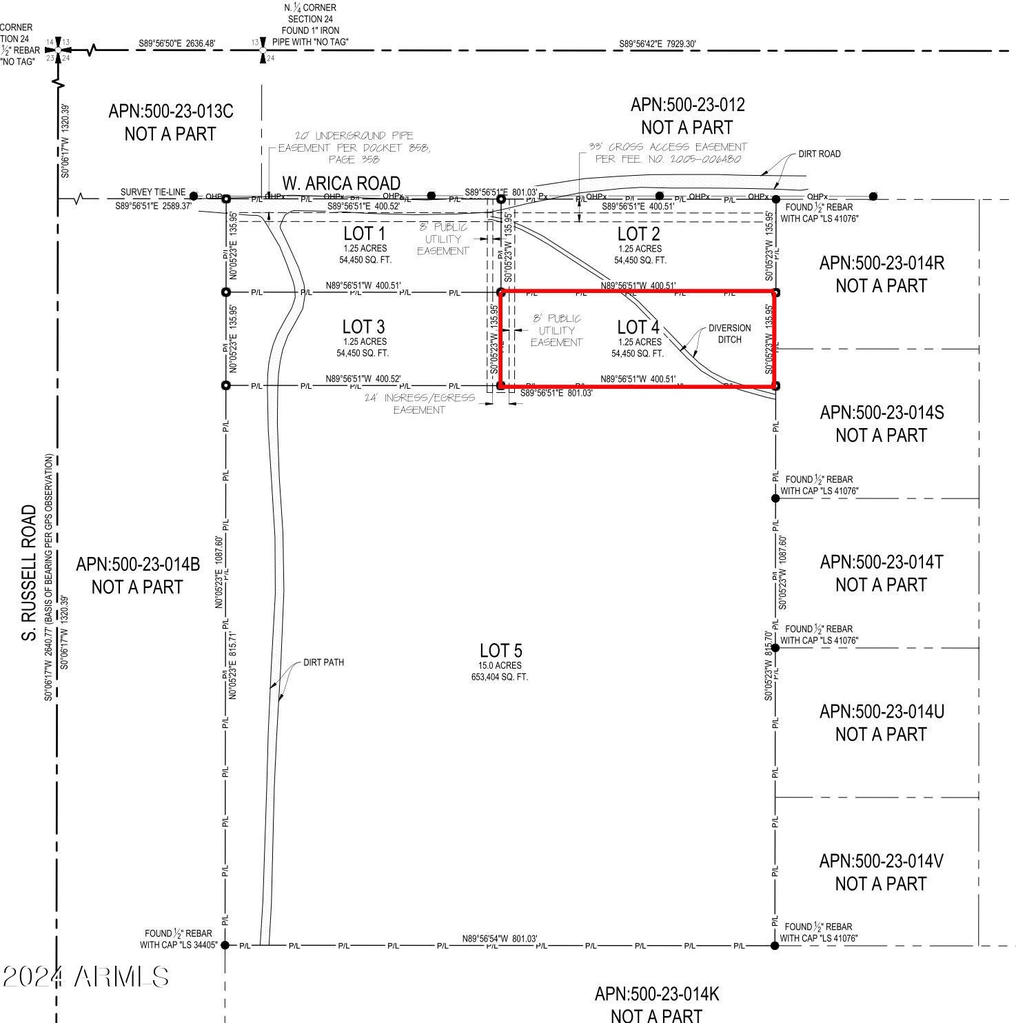 2. Lot 4 W Arica (No Address) Road