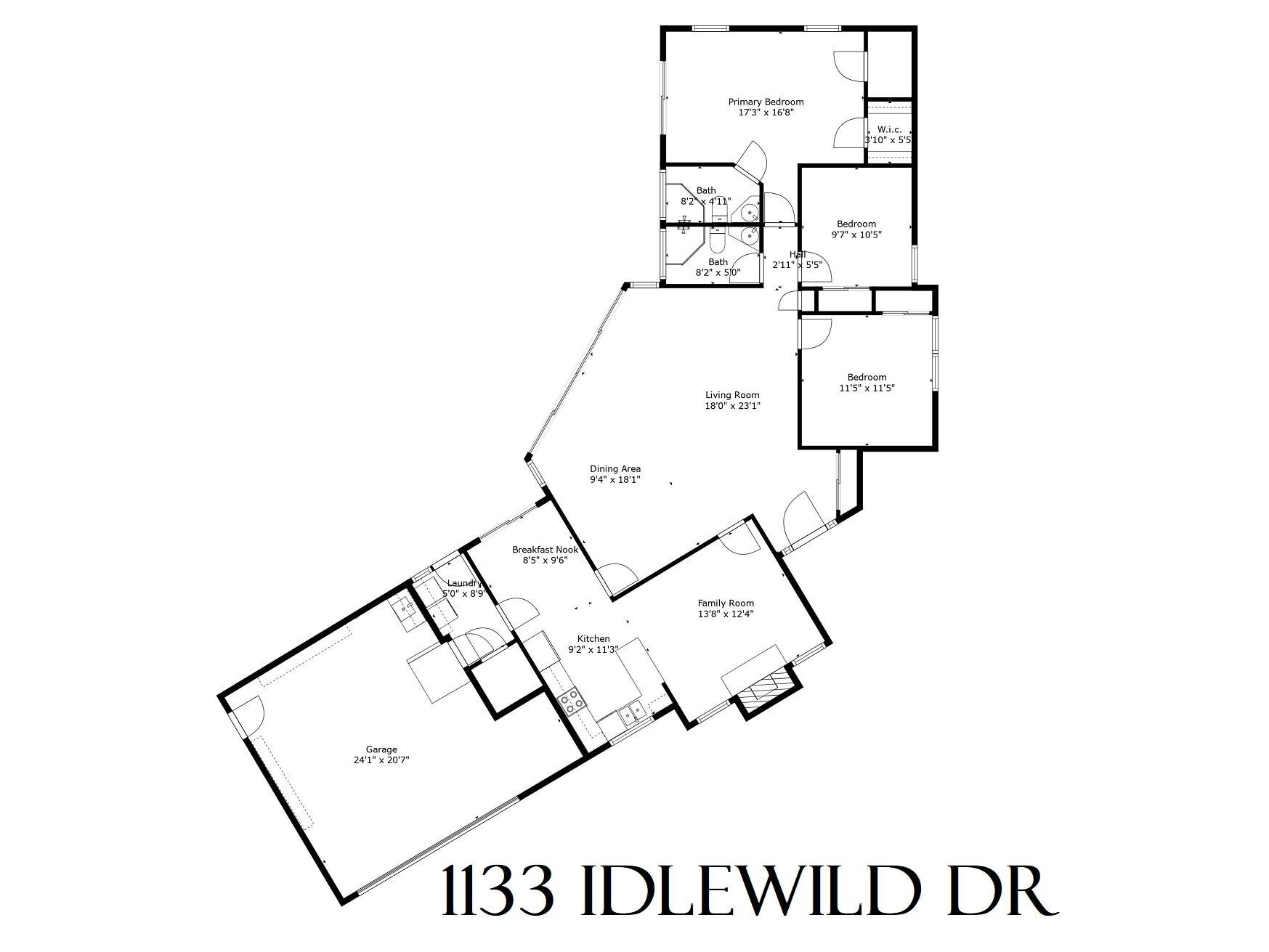 8. 1133 Idlewild Drive