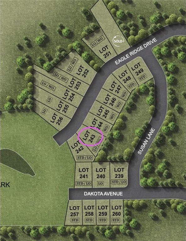 1. 230 (Lot 243) Eagle Ridge Drive