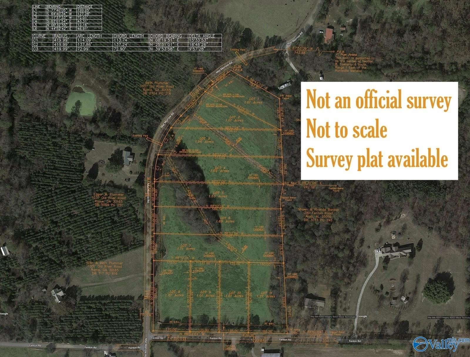 2. Lot 5 Matt Morrow Road