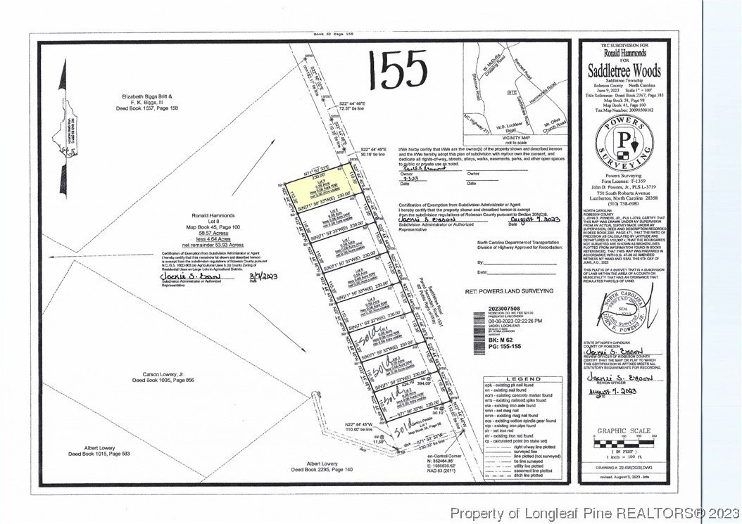 1. (Lot 9) Saddletree Road