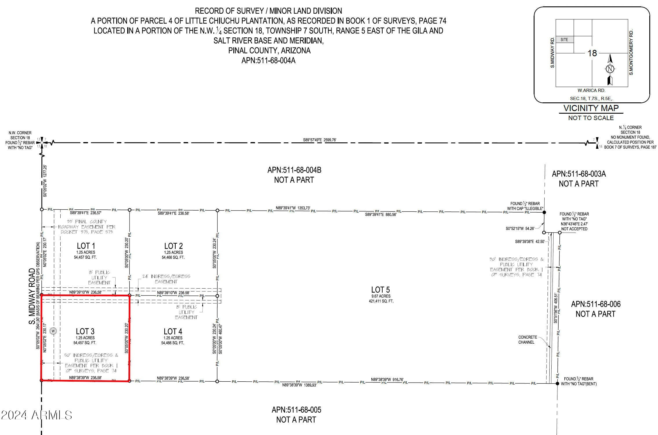 3. Lot 3 S Midway(East) Road