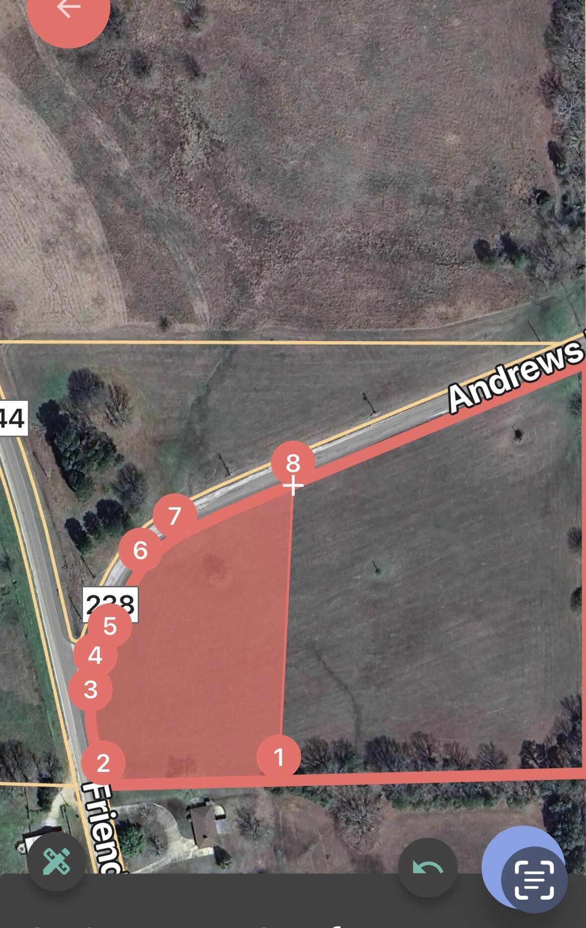 1. Lot 1 (2.7 Ac) Andrews Rd