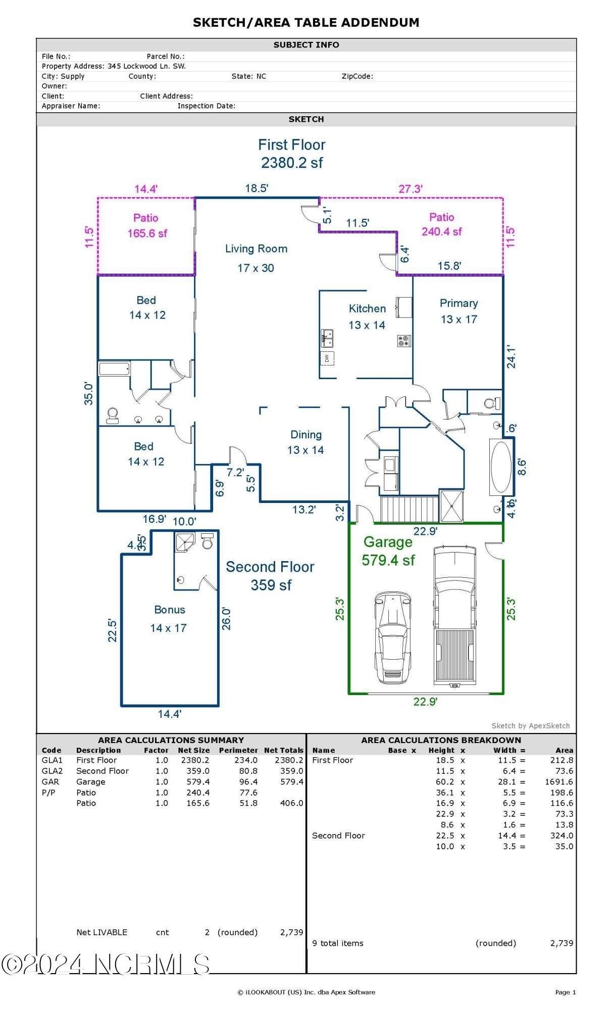 1. 345 Lockwood Lane SW