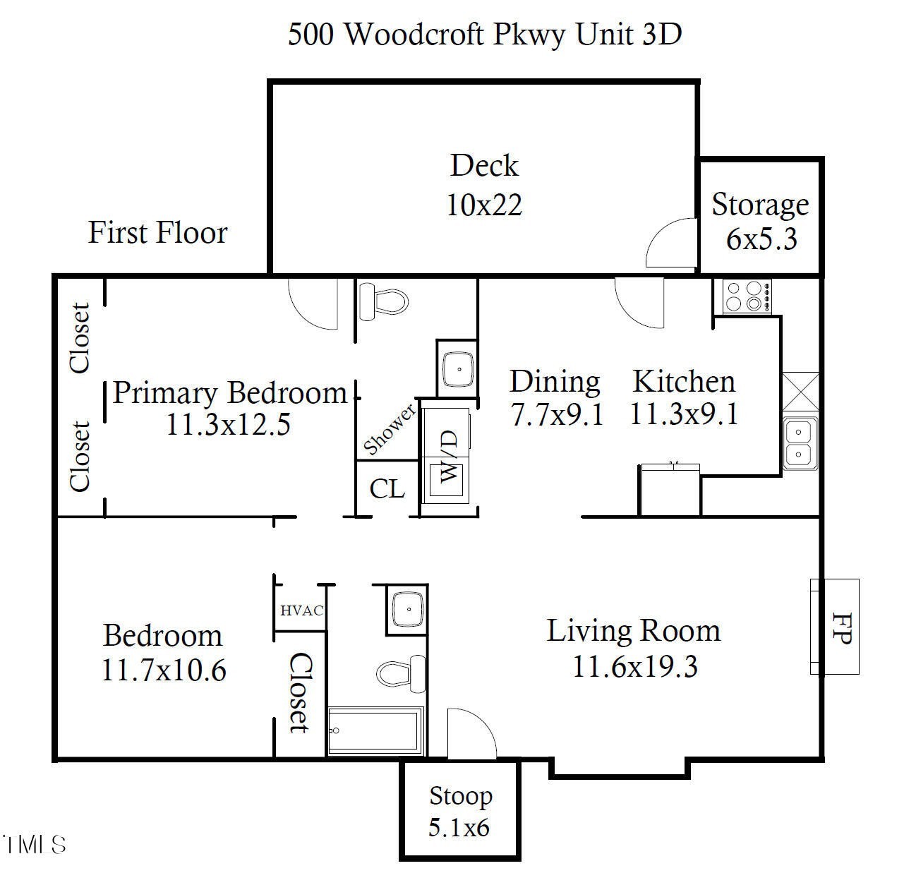 11. 500 W Woodcroft Parkway