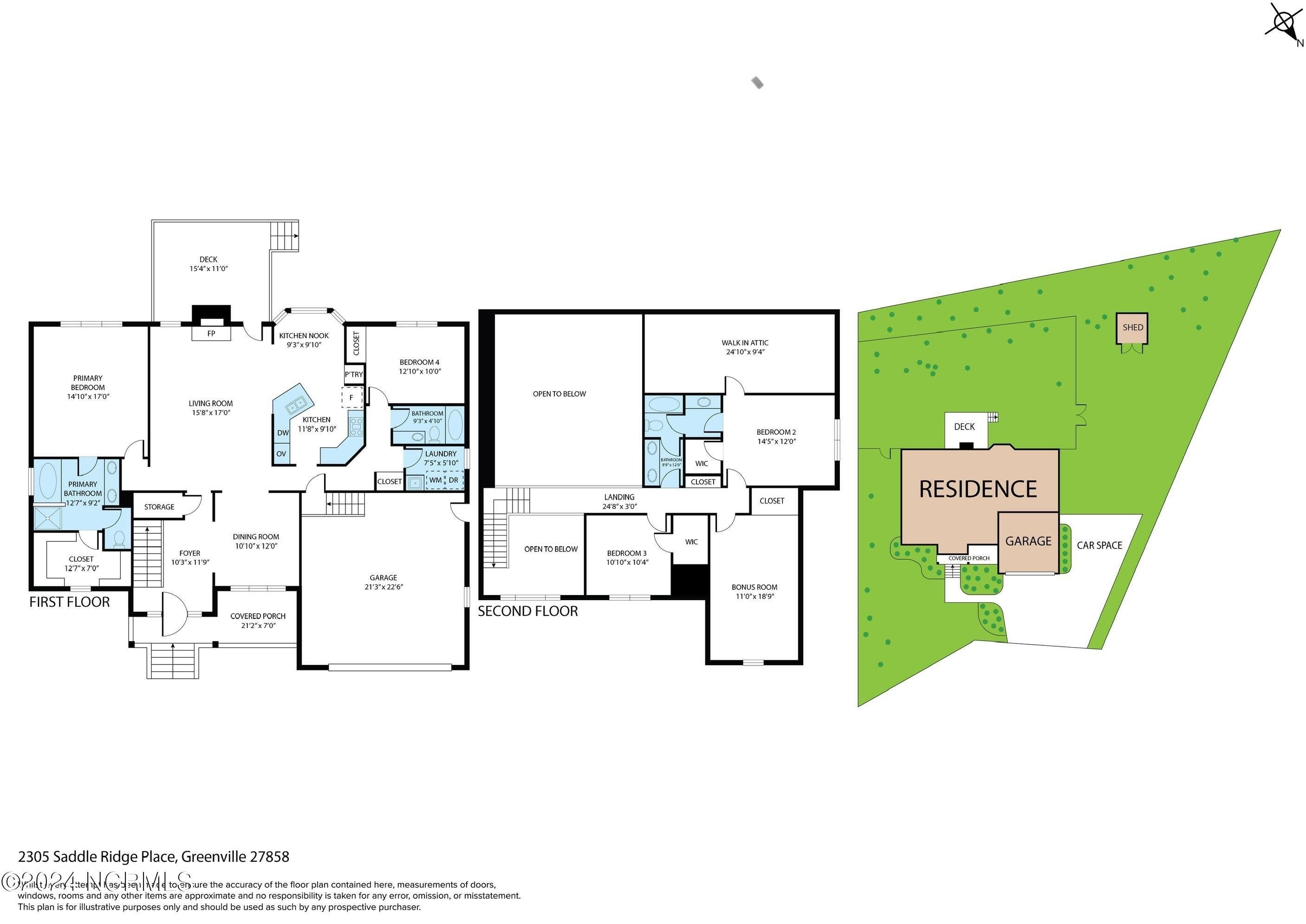 2. 2305 Saddle Ridge Place