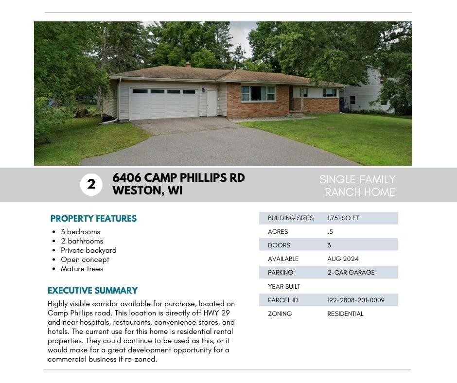 6. 6404 Camp Phillips Road