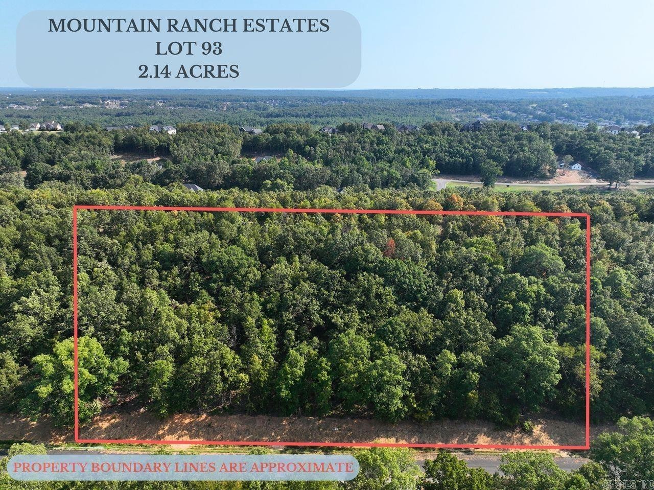 1. Lot 93 Mountain Ranch Estates