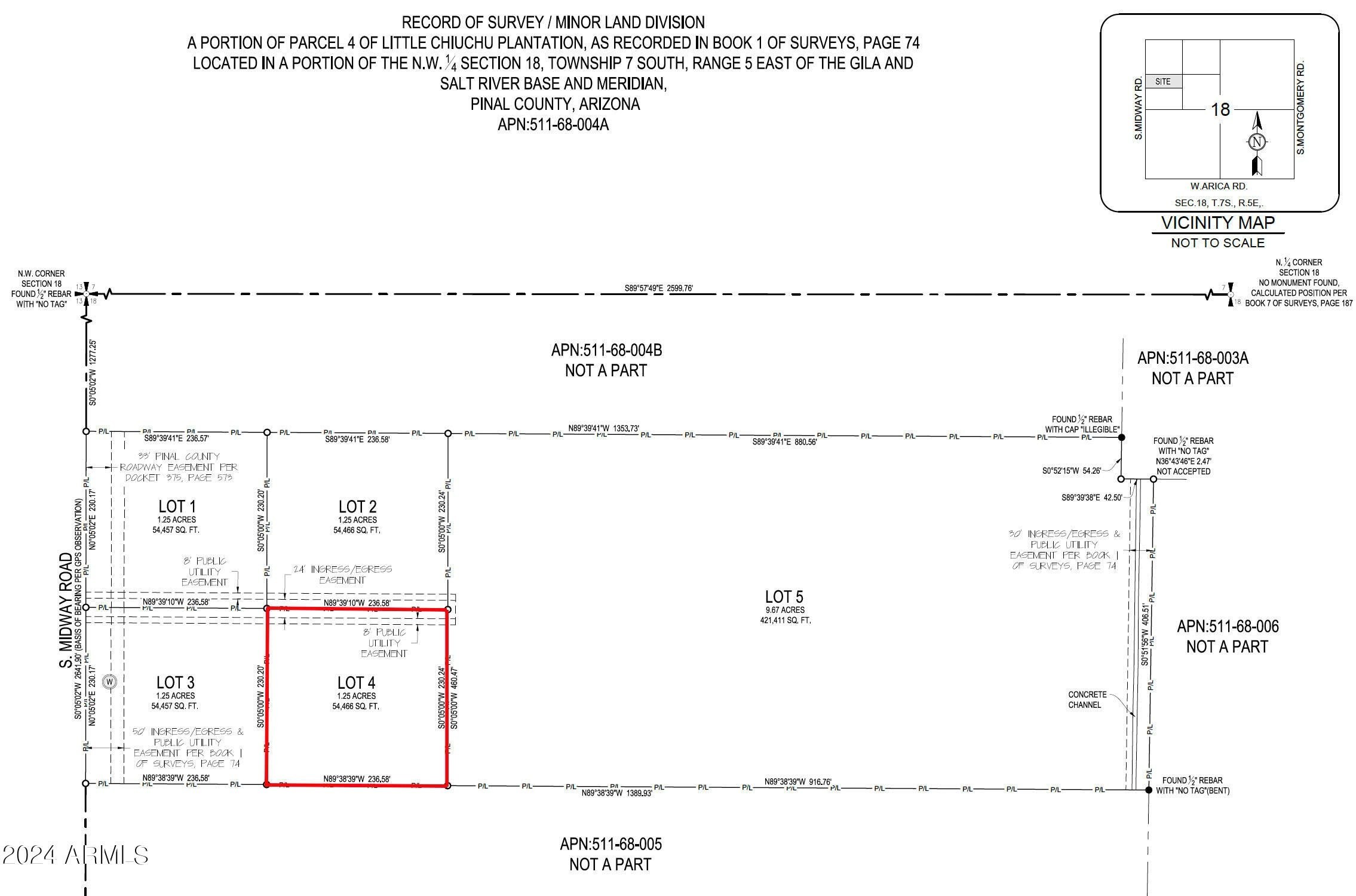 3. Lot 4 S Midway(East) Road