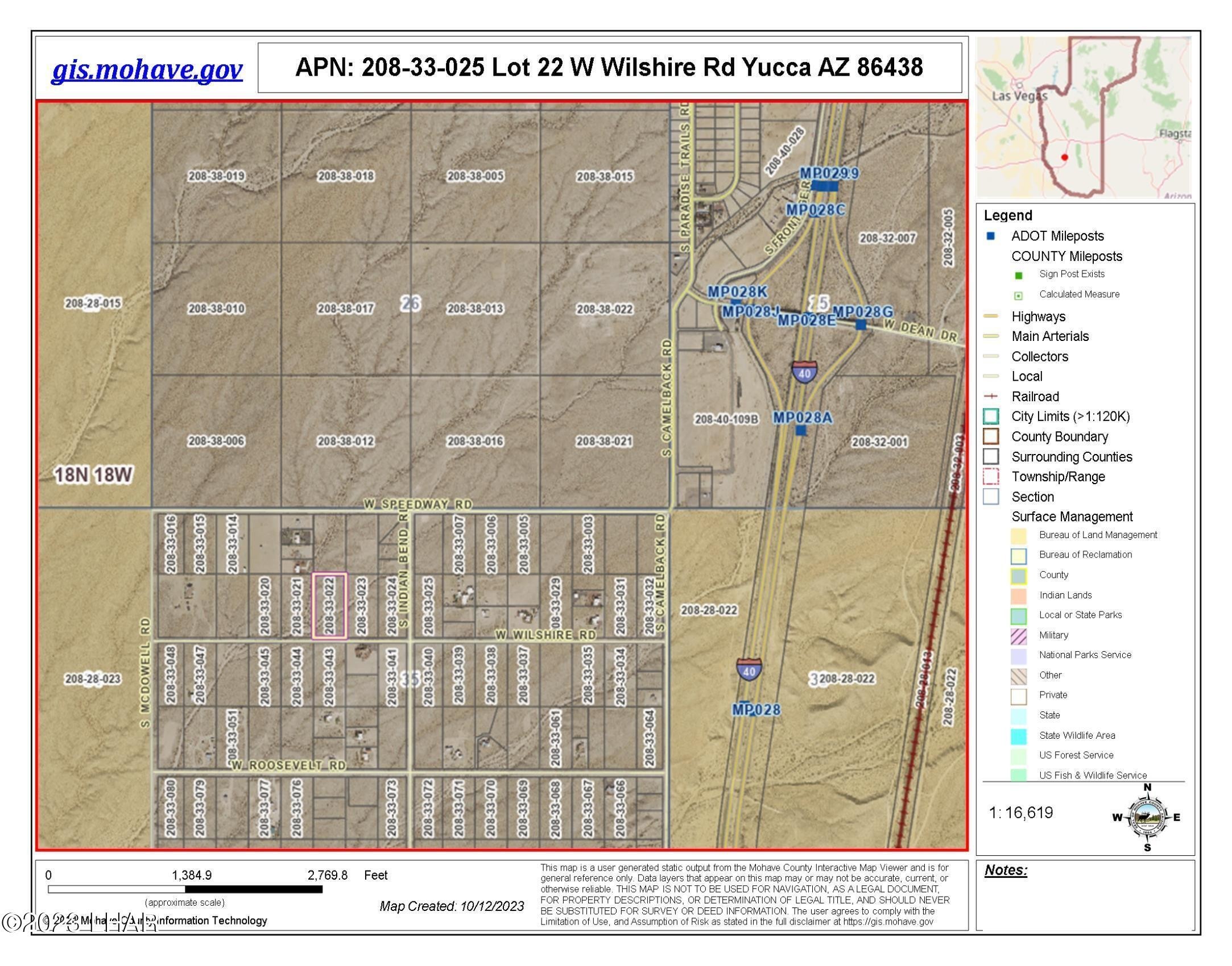 12. Lot 22 W Wilshire Rd