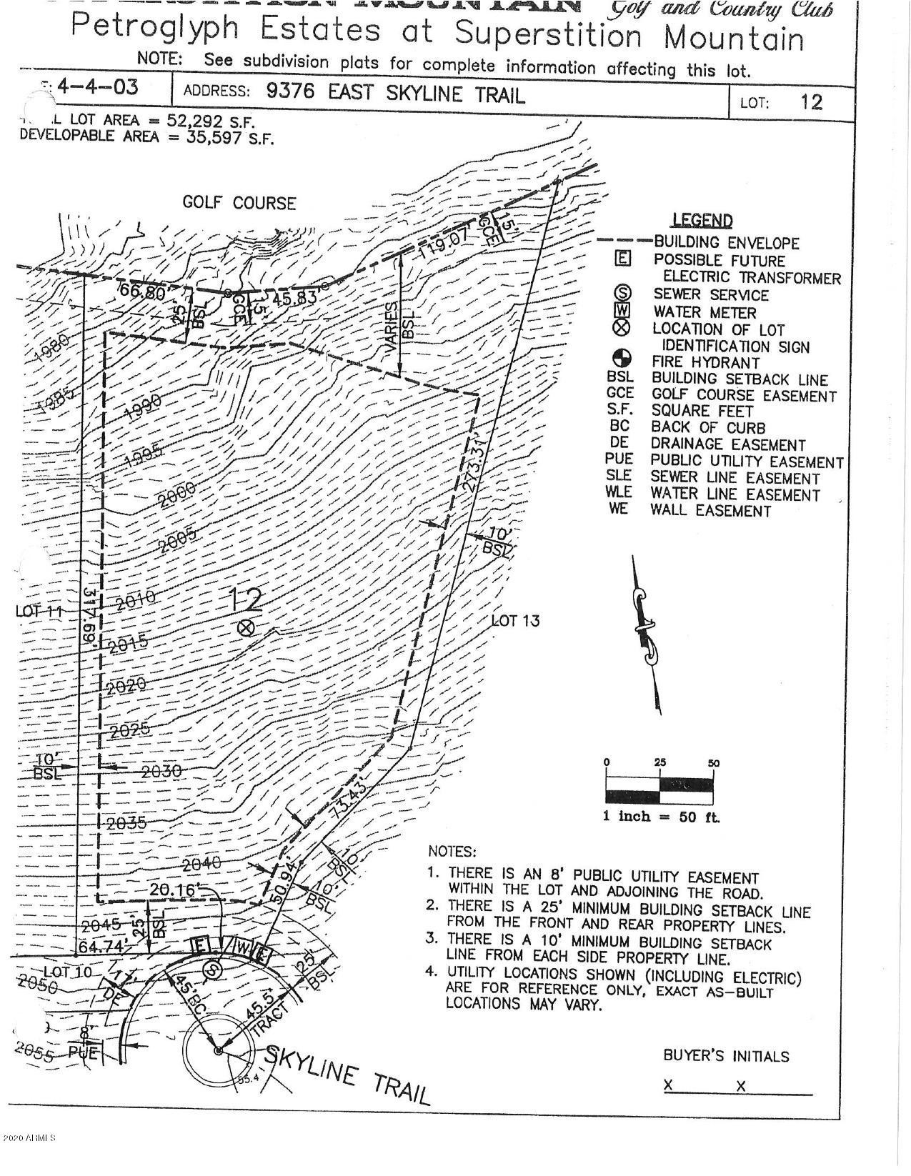 12. 9376 E Skyline Trail