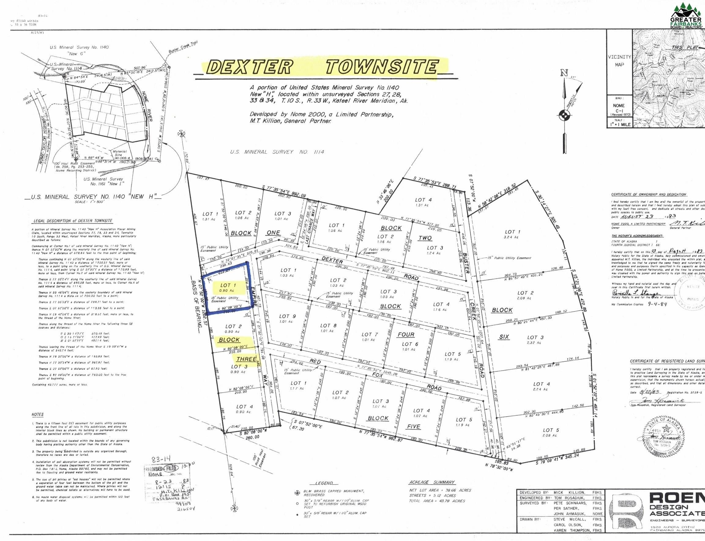 1. L1b3 Dexter Road